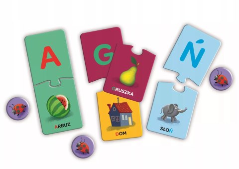 Gra dla dzieci edukacyjna mały odkrywca Abecadło Trefl 01945 Gra dla dzieci edukacyjna mały odkrywca Abecadło Trefl 01945