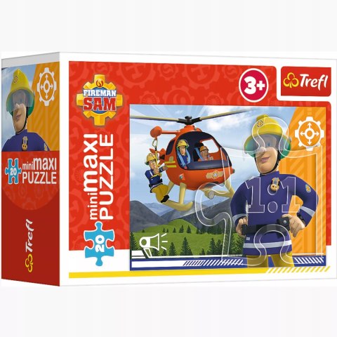Puzzle 20 miniMAXI Strażak Sam w akcji 20 elementów 3+ Trefl 21112 Puzzle 20 miniMAXI Strażak Sam w akcji 20 elementów 3+ Trefl 21112
