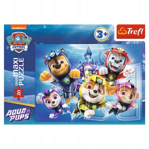 Puzzle 20 miniMAXI psi patrol 20 elementów 3+ Trefl 21147 Puzzle 20 miniMAXI psi patrol 20 elementów 3+ Trefl 21147