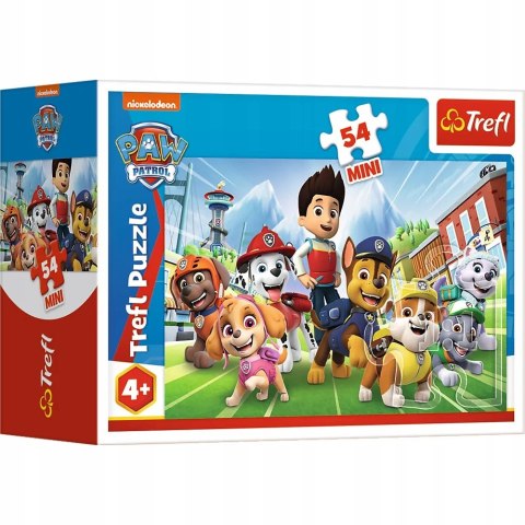 Puzzle 54 mini Psi Patrol 54 elementy Psi Patrol 4+ Trefl 19755 Puzzle 54 mini Psi Patrol 54 elementy Psi Patrol 4+ Trefl 19755
