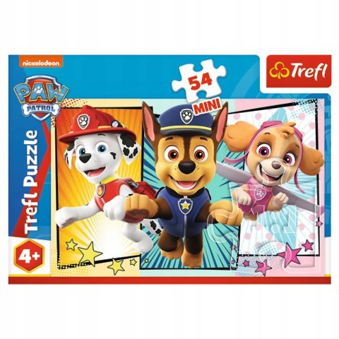 Puzzle 54 mini Psi Patrol 54 elementy Psi Patrol 4+ Trefl 19757 Puzzle 54 mini Psi Patrol 54 elementy Psi Patrol 4+ Trefl 19757