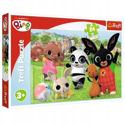 Puzzle Bing Maxi 24 el. Bing Zabawa w parku Trefl 14306 Puzzle Bing Maxi 24 el. Bing Zabawa w parku Trefl 14306