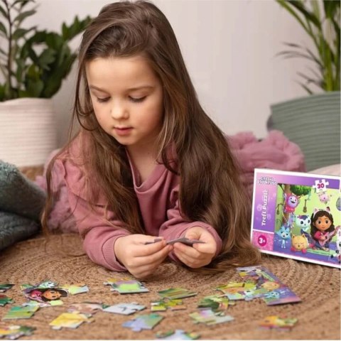 Puzzle Koci Domek Gabi 30 elementów Gabi i jej uroczy domek Trefl 18301 Puzzle Koci Domek Gabi 30 elementów Gabi i jej uroczy domek Trefl 18301