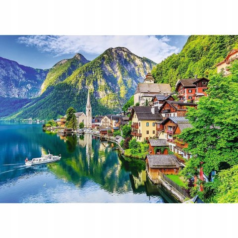 Puzzle krajobraz Austria Hallstatt 1000 elementów Trefl 10670 Puzzle krajobraz Austria Hallstatt 1000 elementów Trefl 10670