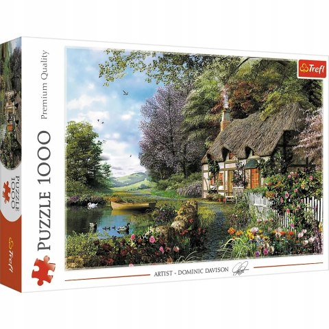 Puzzle krajobraz uroczy zakątek 1000 elementów Trefl 10297 Puzzle krajobraz uroczy zakątek 1000 elementów Trefl 10297