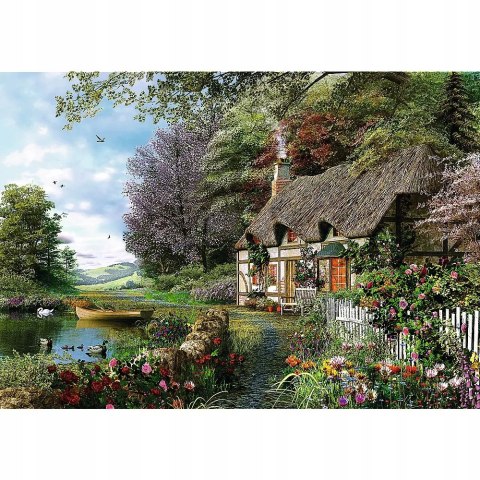 Puzzle krajobraz uroczy zakątek 1000 elementów Trefl 10297 Puzzle krajobraz uroczy zakątek 1000 elementów Trefl 10297