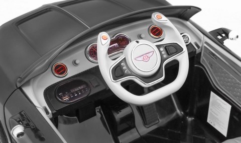 Auto na akumulator Bentley EXP 12 dla dzieci Czarny + Pilot + Otwierane drzwi + Elegancki wygląd Auto na akumulator Bentley EXP 12 dla dzieci Czarny + Pilot + Otwierane drzwi + Elegancki wygląd
