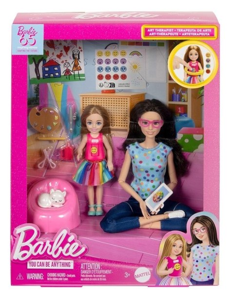 Barbie Arteterapia Zestaw z 2 lalkami HRG48 Barbie Arteterapia Zestaw z 2 lalkami HRG48