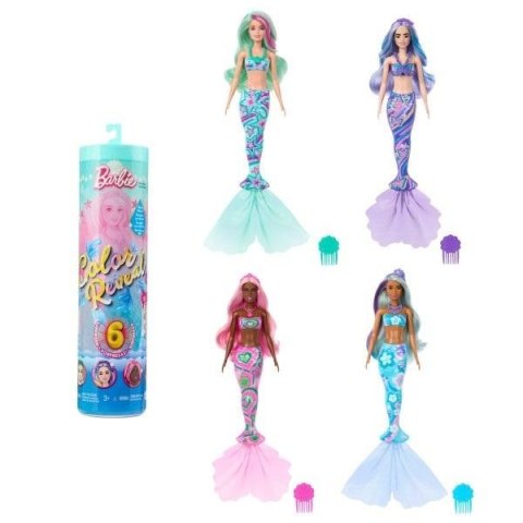 Barbie Color Reveal Lalka Morskie syrenki mix Barbie Color Reveal Lalka Morskie syrenki mix