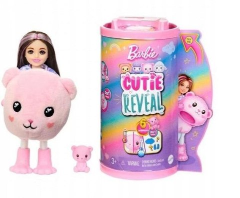Barbie Cutie Reveal Chelsea Miś różowy HKR19 Barbie Cutie Reveal Chelsea Miś różowy HKR19