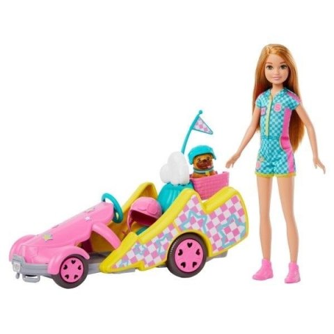 Barbie Gokart Stacie pojazd filmowy i lalka HRM08 Barbie Gokart Stacie pojazd filmowy i lalka HRM08