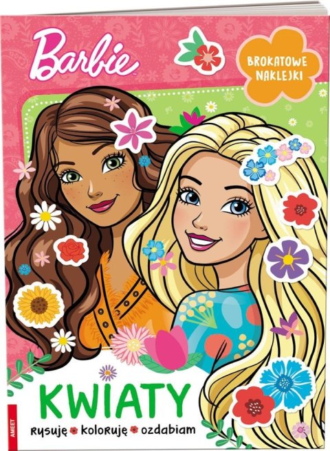 Barbie. Kwiaty Barbie. Kwiaty