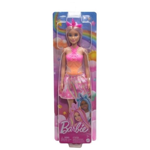 Barbie Lalka Jednorożec różowa HRR13 Barbie Lalka Jednorożec różowa HRR13