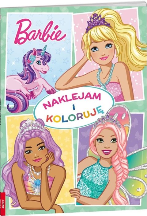 Barbie. Naklejam i Koloruję Barbie. Naklejam i Koloruję
