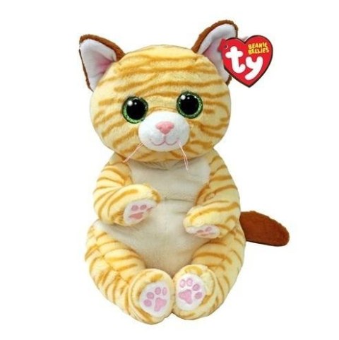 Beanie Bellies Mango - żółty kot 24cm Beanie Bellies Mango - żółty kot 24cm