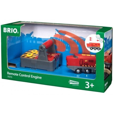 Brio Lokomotywa Czerwona zdalnie sterowana Brio Lokomotywa Czerwona zdalnie sterowana