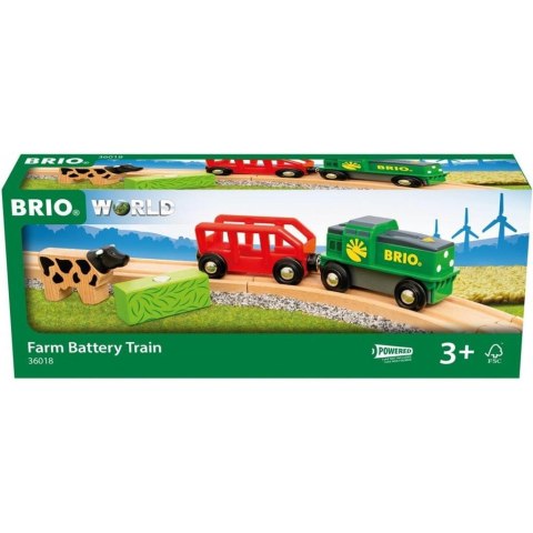 Brio Pociąg na baterie Farma Brio Pociąg na baterie Farma