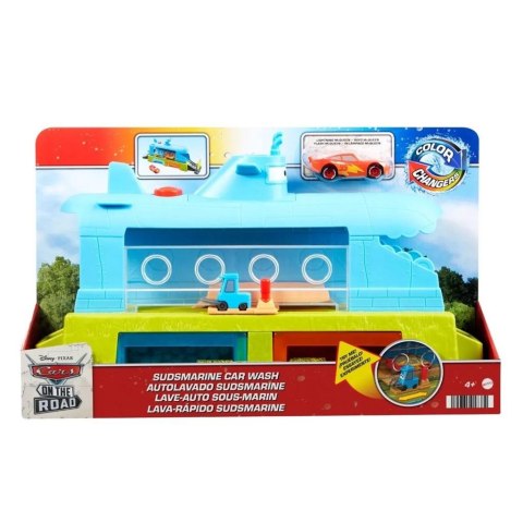 Cars. Wieloryb Supermyjnia zmiana koloru HGV70 Cars. Wieloryb Supermyjnia zmiana koloru HGV70