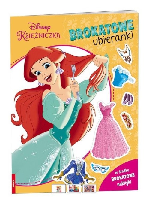 Disney Księżniczka. Brokatowe ubieranki Disney Księżniczka. Brokatowe ubieranki