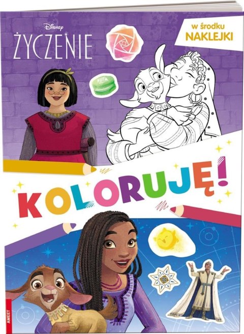 Disney. Życzenie. Koloruję! Disney. Życzenie. Koloruję!