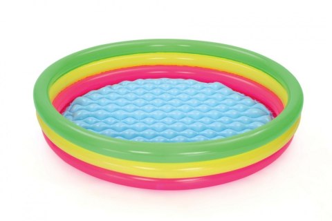 Dmuchany Basen dla dzieci Brodzik Tęcza 152x30cm BESTWAY + Łatka naprawcza Dmuchany Basen dla dzieci Brodzik Tęcza 152x30cm BESTWAY + Łatka naprawcza