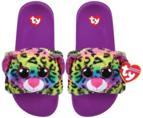 Gear TY Dotty - Kapcie Kolorowy Lampart Gear TY Dotty - Kapcie Kolorowy Lampart